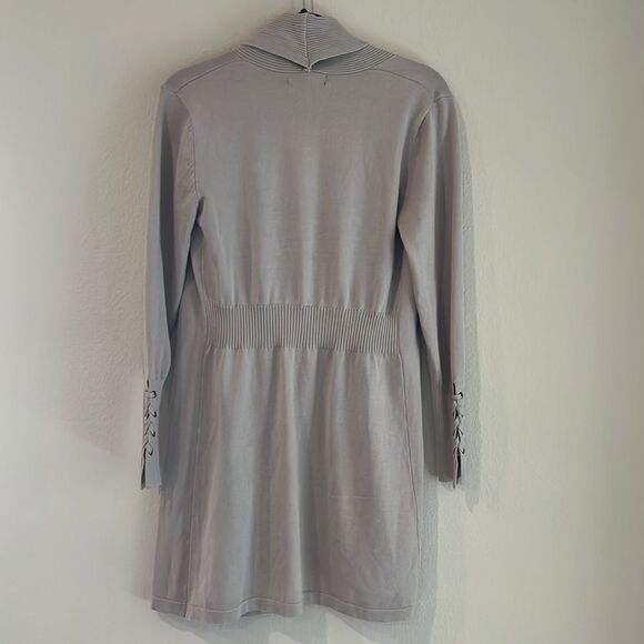 New Joan Vass Cardigan Sweater Duster - Picture 4 of 7